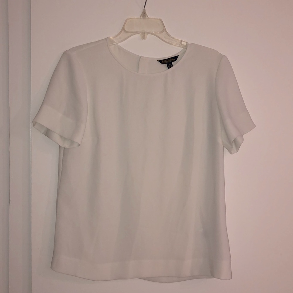 Brooks Brothers Short Sleeve Blouse